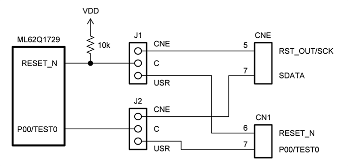 Schaltungsanordnung - ROHM Semiconductor RB-D62Q1729GA64 Referenzboard